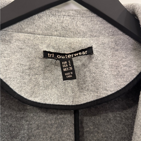 Women’s Grey Long Peacoat size S ✨ - Picture 9 of 10